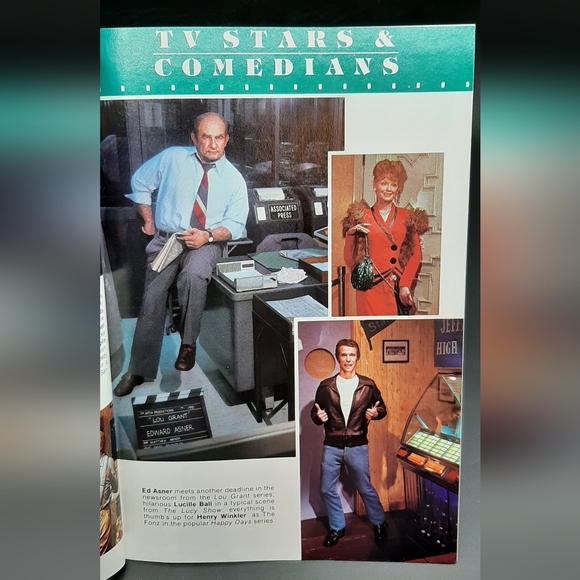 Vintage Travel Booklet Movieland Wax Museum Buena Park California 1980's - Picture 5 of 5